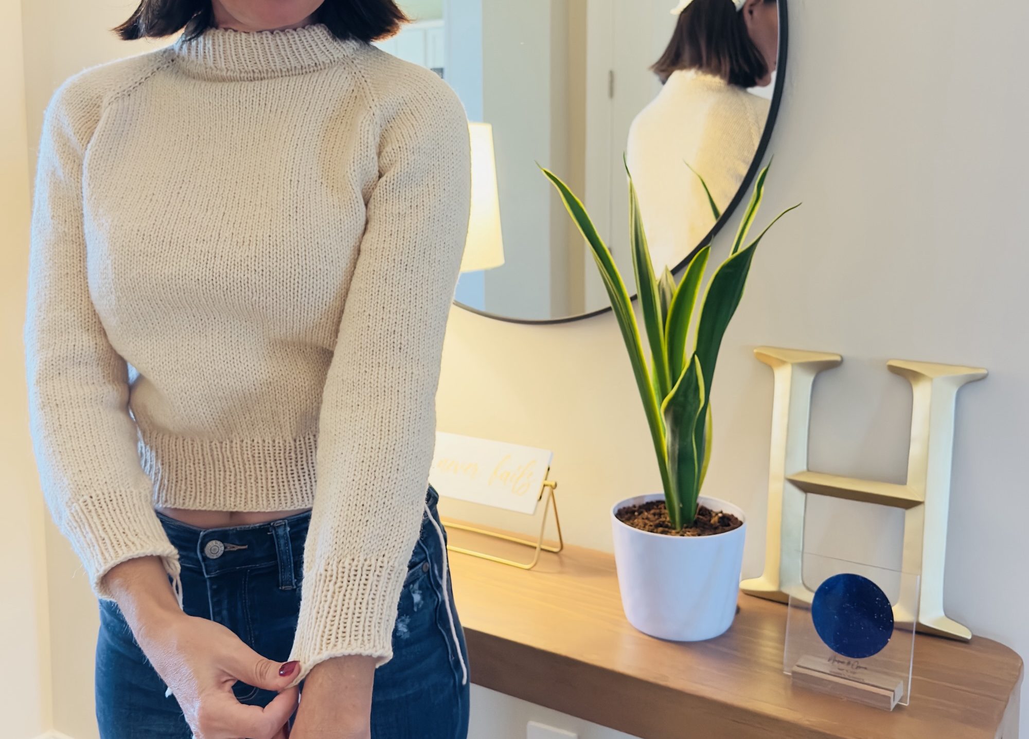 Did it fit? Step-by-Step Sweater Update